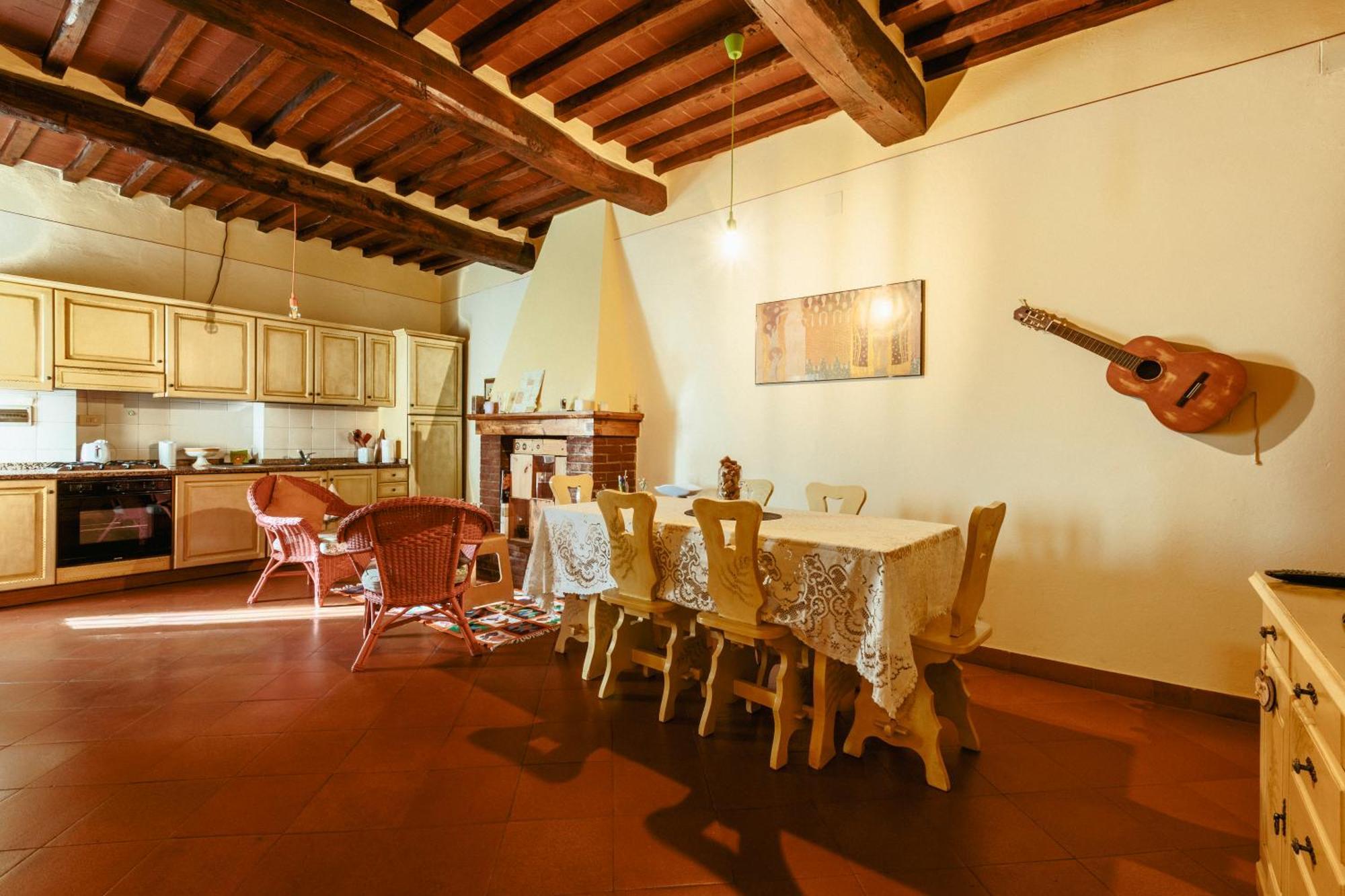 Heart Of Chianti - A Warm Flat In Radda *