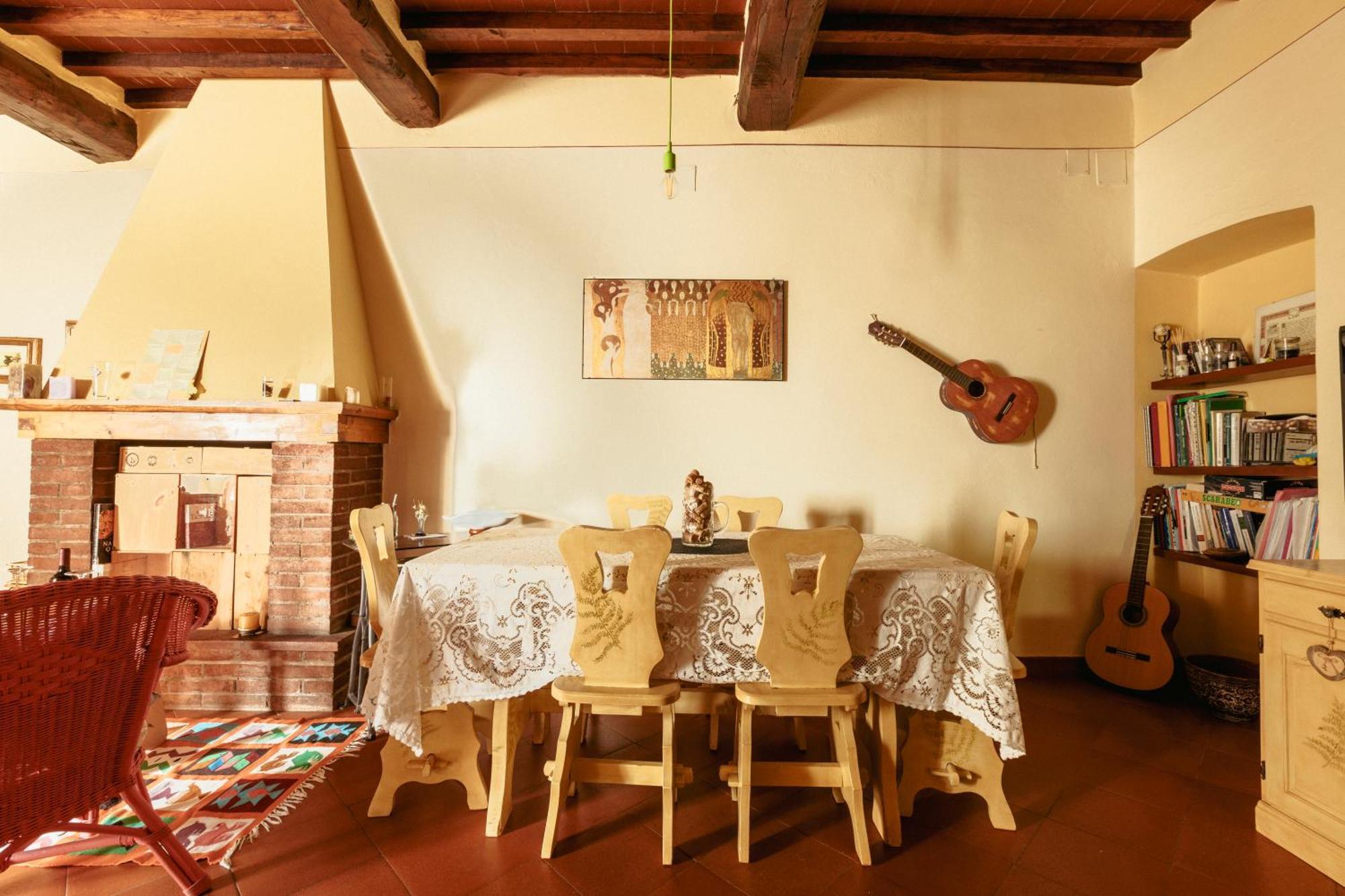 Heart Of Chianti - A Warm Flat In Radda Apartment *
